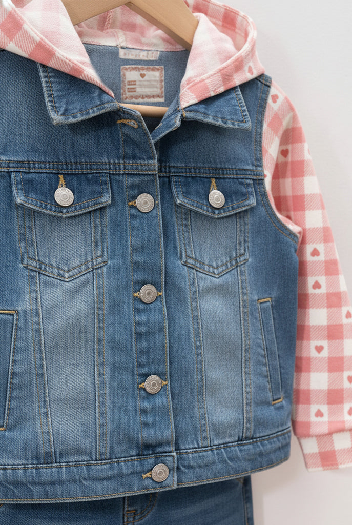 Veste Jeans Fille